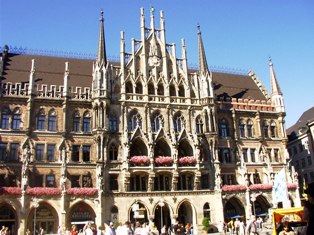 New City Hall at Marienplatz, Munich