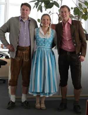 With my perfect Dirndl making me look like a real princess