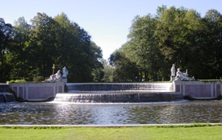 Fountain at Nymphenburg park