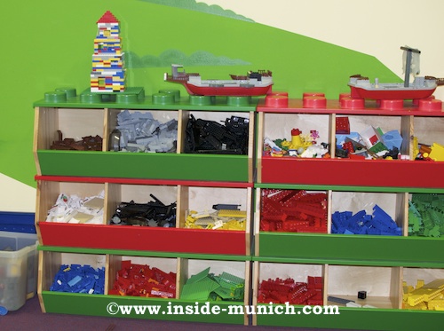 Lego Building Blocks Sorted by Color