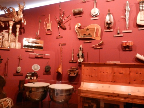 Old music instruments
