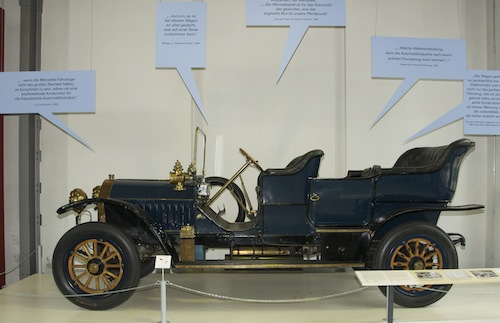 Old Daimler car