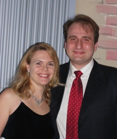 Tobi and myself at the Gala Event, Ball der Silbernen Rose in Munich