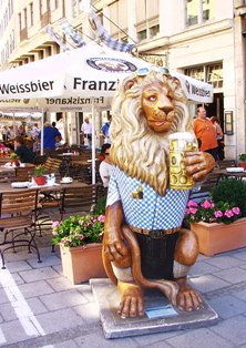 Bavarian Beer Lion