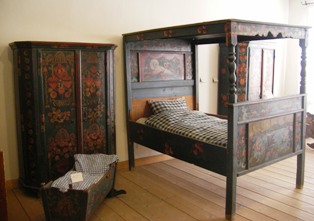 Typical bedroom 18th century