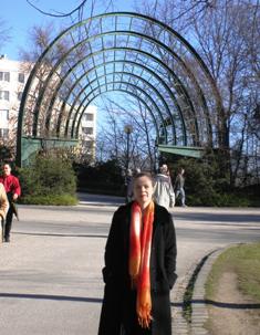 Myself standing at the entrance to Westpark