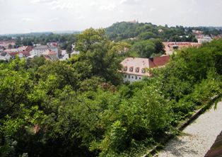 Green landscape around Freising