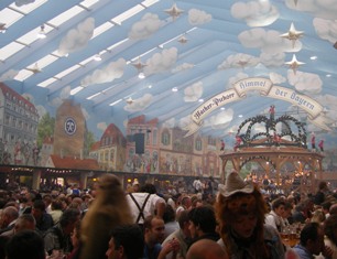 Hacker Pschorr Beer Tent