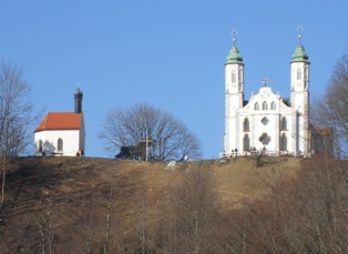 Kalvarien Mountain Church and Leonhardi Chapel