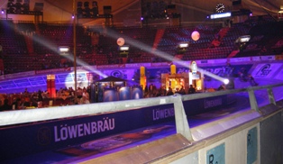 Olympic Hall in Munich hosting Six Days Cycling Event
