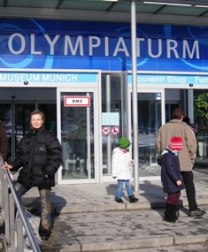 Visiting the Munich Olympiaturm