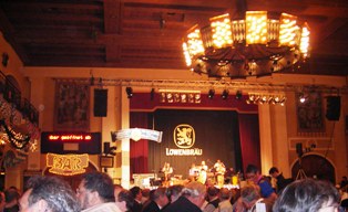Dark beer festival at Loewenbraeu