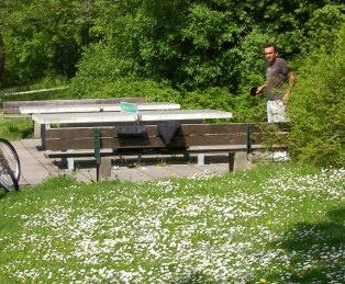 Table tennis at Lerchenauer see