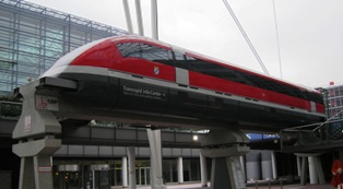 Magnetic Levitation Train Transrapid will soon be built 
to connect Munich airport with the city. It travels at almost 500 km/h 
