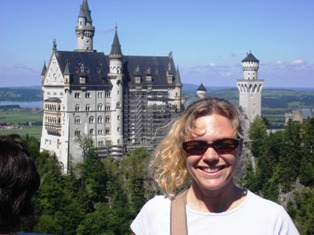 View to Neuschwanstein from Marienbruecke