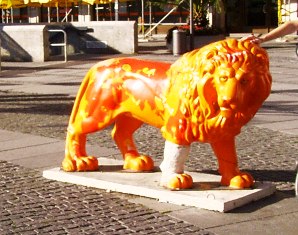 Wounded Lion in Munich